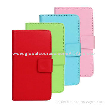 Flip Frosted Leather Case with Credit Card Slot and Holder for Motorola Moto G X1032, Manufacturer